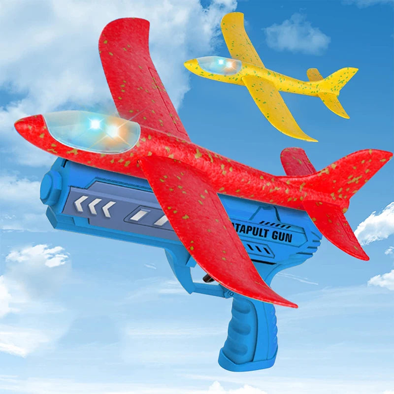 Absolute Children Outdoor Foam Plane Launcher Toy