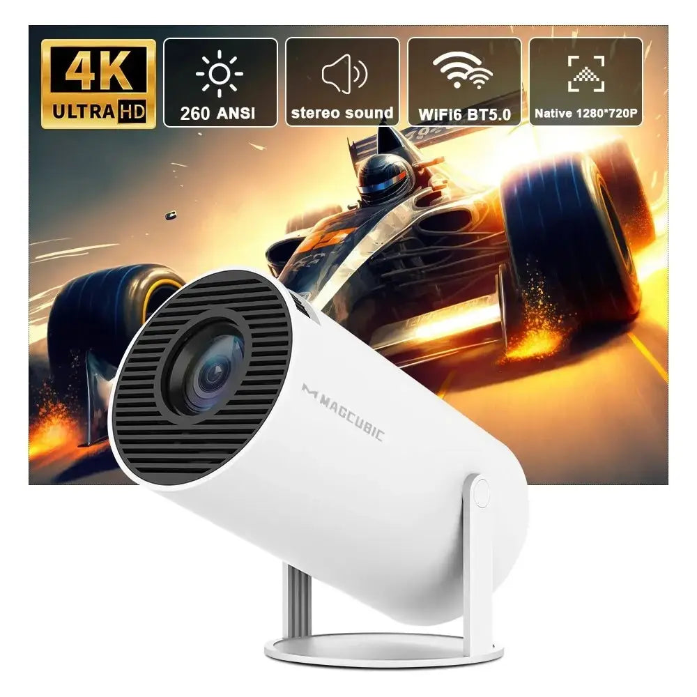Absolute 2024 4K Magcubic Projector HY300 PRO Android 11