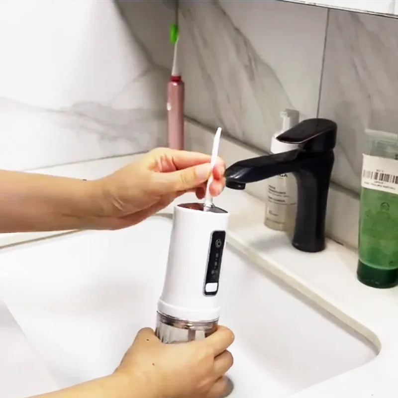 Irrigateur dentaire électrique Portable, fil dentaire à eau, outils de nettoyage des dents 