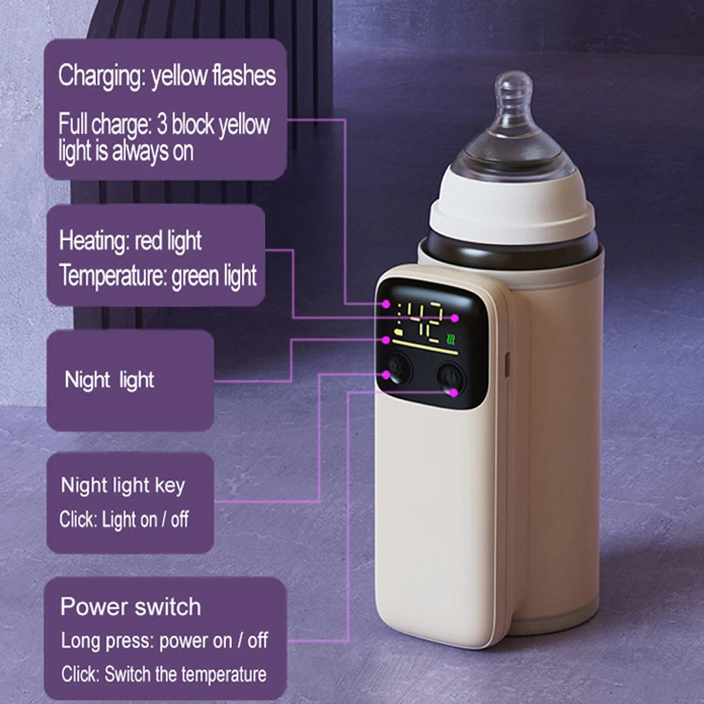 Rechargeable Portable Bottle Warmer