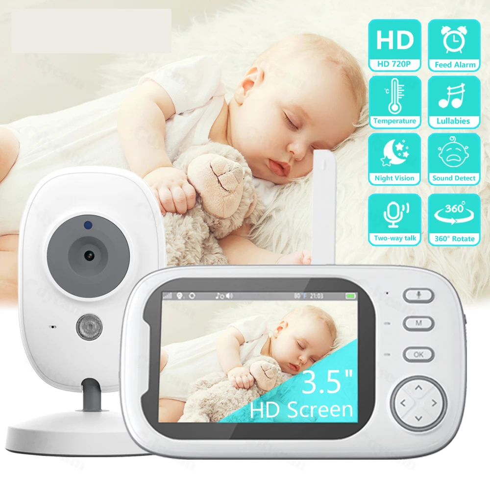 Absolute 2024 New Wireless Video Baby Monitor